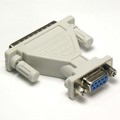 Bestlink Netware DB9-F/DB25-M Serial Adapter, Thumbscrew(DB25)/Nut(DB9) 180246